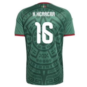 Fotbalové Dresy Mexiko H. Herrera #16 MS 2026 Domácí