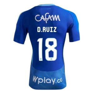 Fotbalové Dresy Millonarios FC D. Ruiz #18 Domácí 2025/26