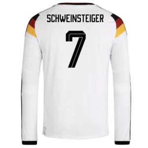 Fotbalové Dresy Německo Bastian Schweinsteiger #7 MS 2026 Domácí Dlouhý Rukáv