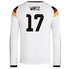 Fotbalové Dresy Německo Florian Wirtz #17 MS 2026 Domácí Dlouhý Rukáv