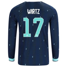 Fotbalové Dresy Německo Florian Wirtz #17 MS 2026 Venkovní Dlouhý Rukáv