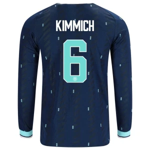 Fotbalové Dresy Německo Joshua Kimmich #6 MS 2026 Venkovní Dlouhý Rukáv