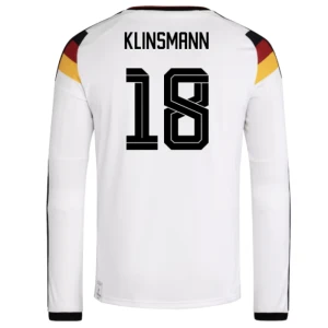 Fotbalové Dresy Německo Klinsmann #18 MS 2026 Domácí Dlouhý Rukáv