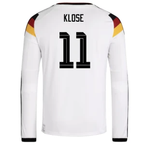 Fotbalové Dresy Německo Klose #11 MS 2026 Domácí Dlouhý Rukáv