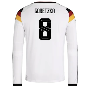 Fotbalové Dresy Německo Leon Goretzka #8 MS 2026 Domácí Dlouhý Rukáv
