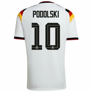 Fotbalové Dresy Německo Podolski #10 MS 2026 Domácí
