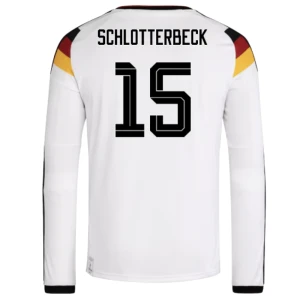 Fotbalové Dresy Německo Schlotterbeck #15 MS 2026 Domácí Dlouhý Rukáv