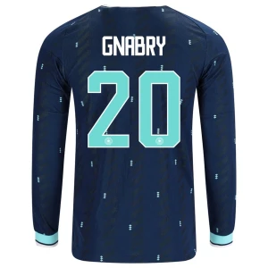 Fotbalové Dresy Německo Serge Gnabry #20 MS 2026 Venkovní Dlouhý Rukáv