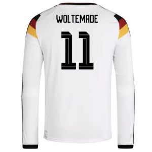 Fotbalové Dresy Německo Woltemade #11 MS 2026 Domácí Dlouhý Rukáv