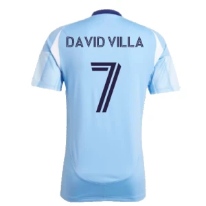 Fotbalové Dresy New York City FC David Villa #7 Domácí 2025/26
