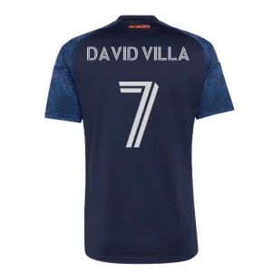 Fotbalové Dresy New York City FC David Villa #7 Venkovní 2026