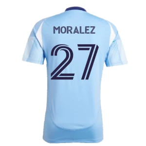 Fotbalové Dresy New York City FC Moralez #27 Domácí 2025/26