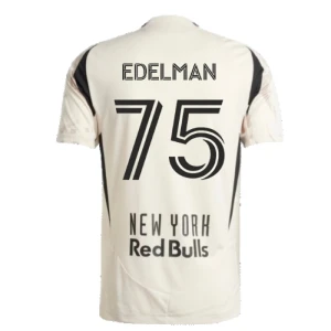 Fotbalové Dresy New York Red Bulls Edelman #75 Venkovní 2025/26