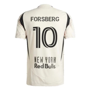 Fotbalové Dresy New York Red Bulls Forsberg #10 Venkovní 2025/26