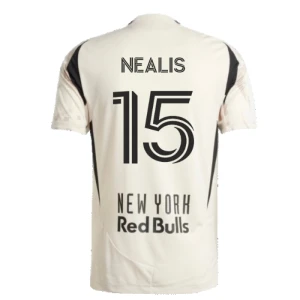 Fotbalové Dresy New York Red Bulls Nealis #15 Venkovní 2025/26