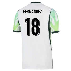 Fotbalové Dresy Nigérie Fernandez #18 Venkovní 2026