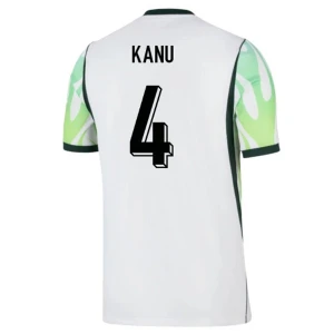 Fotbalové Dresy Nigérie Kanu #4 Venkovní 2026