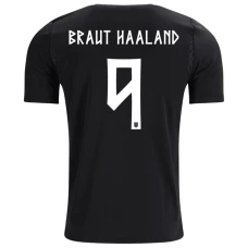 Fotbalové Dresy Norsko Braut Haaland #9 MS 2026 Venkovní