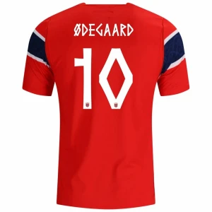 Fotbalové Dresy Norsko Odegaard #10 MS 2026 Domácí