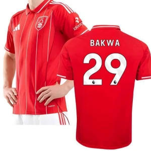 Fotbalové Dresy Nottingham Forest FC Bakwa #29 Domácí 2025/26