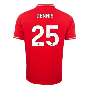 Fotbalové Dresy Nottingham Forest FC Dennis #25 Domácí 2025/26