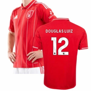 Fotbalové Dresy Nottingham Forest FC Douglas Luiz #12 Domácí 2025/26