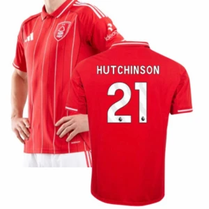 Fotbalové Dresy Nottingham Forest FC Hutchinson #21 Domácí 2025/26