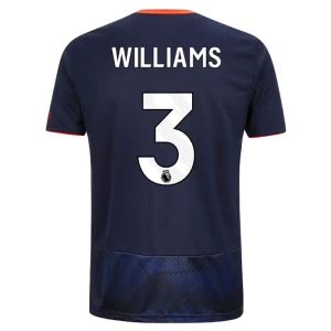 Fotbalové Dresy Nottingham Forest FC Williams #3 Třetí 2025/26
