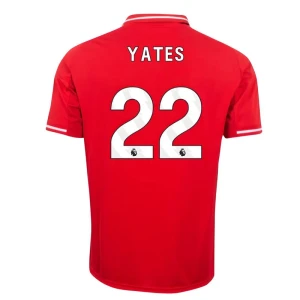 Fotbalové Dresy Nottingham Forest FC Yates #22 Domácí 2025/26