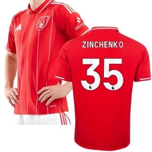 Fotbalové Dresy Nottingham Forest FC Zinchenko #35 Domácí 2025/26