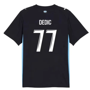 Fotbalové Dresy Olympique de Marseille Dedic #77 Venkovní 2025/26