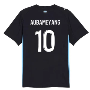 Fotbalové Dresy Olympique de Marseille Pierre-Emerick Aubameyang #10 Venkovní 2025/26