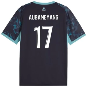 Fotbalové Dresy Olympique de Marseille Pierre-Emerick Aubameyang #17 Venkovní 2026-27