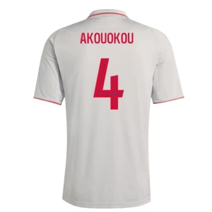 Fotbalové Dresy Olympique Lyonnais Akouokou #4 Třetí 2025/26