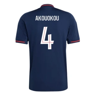Fotbalové Dresy Olympique Lyonnais Akouokou #4 Venkovní 2025/26