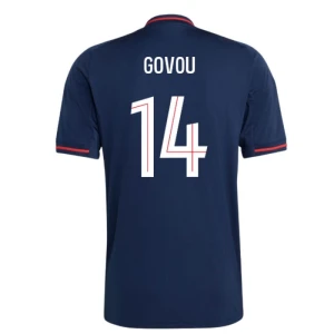Fotbalové Dresy Olympique Lyonnais Govou #14 Venkovní 2025/26