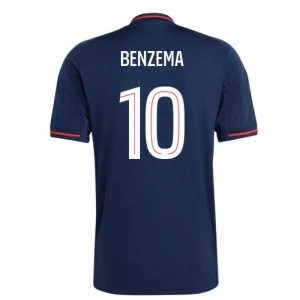 Fotbalové Dresy Olympique Lyonnais Karim Benzema #10 Venkovní 2025/26