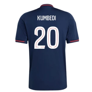 Fotbalové Dresy Olympique Lyonnais Kumbedi #20 Venkovní 2025/26