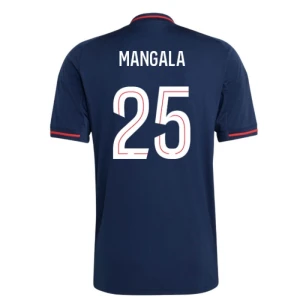 Fotbalové Dresy Olympique Lyonnais Mangala #25 Venkovní 2025/26