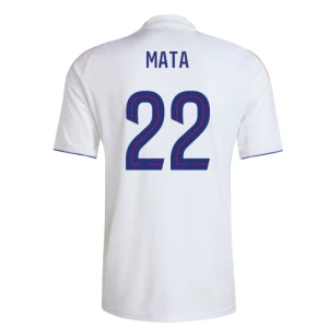 Fotbalové Dresy Olympique Lyonnais Mata #22 Domácí 2025/26