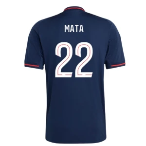 Fotbalové Dresy Olympique Lyonnais Mata #22 Venkovní 2025/26