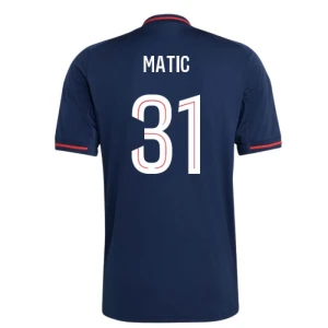 Fotbalové Dresy Olympique Lyonnais Matic #31 Venkovní 2025/26