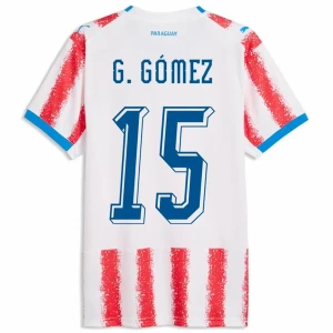 Fotbalové Dresy Paraguay G. Gomez #15 MS 2026 Domácí