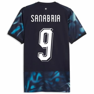 Fotbalové Dresy Paraguay Sanabria #9 MS 2026 Venkovní