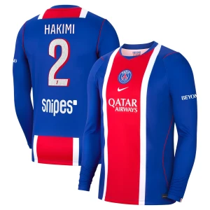 Fotbalové Dresy Paris Saint-Germain PSG Achraf Hakimi #2 Domácí 2026-27 Dlouhý Rukáv