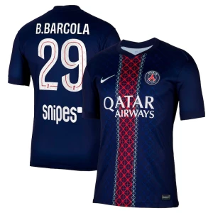 Fotbalové Dresy Paris Saint-Germain PSG B.Barcola #29 Domácí 2025/26