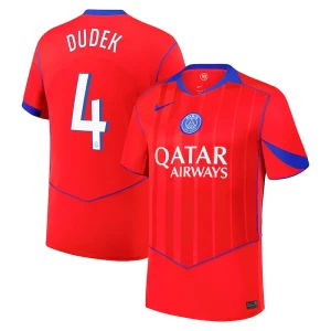 Fotbalové Dresy Paris Saint-Germain PSG Dudek #4 Třetí 2025/26