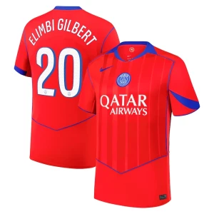 Fotbalové Dresy Paris Saint-Germain PSG Elimbi Gilbert #20 Třetí 2025/26