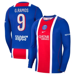 Fotbalové Dresy Paris Saint-Germain PSG G.Ramos #9 Domácí 2026-27 Dlouhý Rukáv