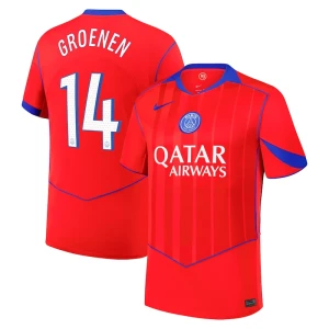 Fotbalové Dresy Paris Saint-Germain PSG Groenen #14 Třetí 2025/26